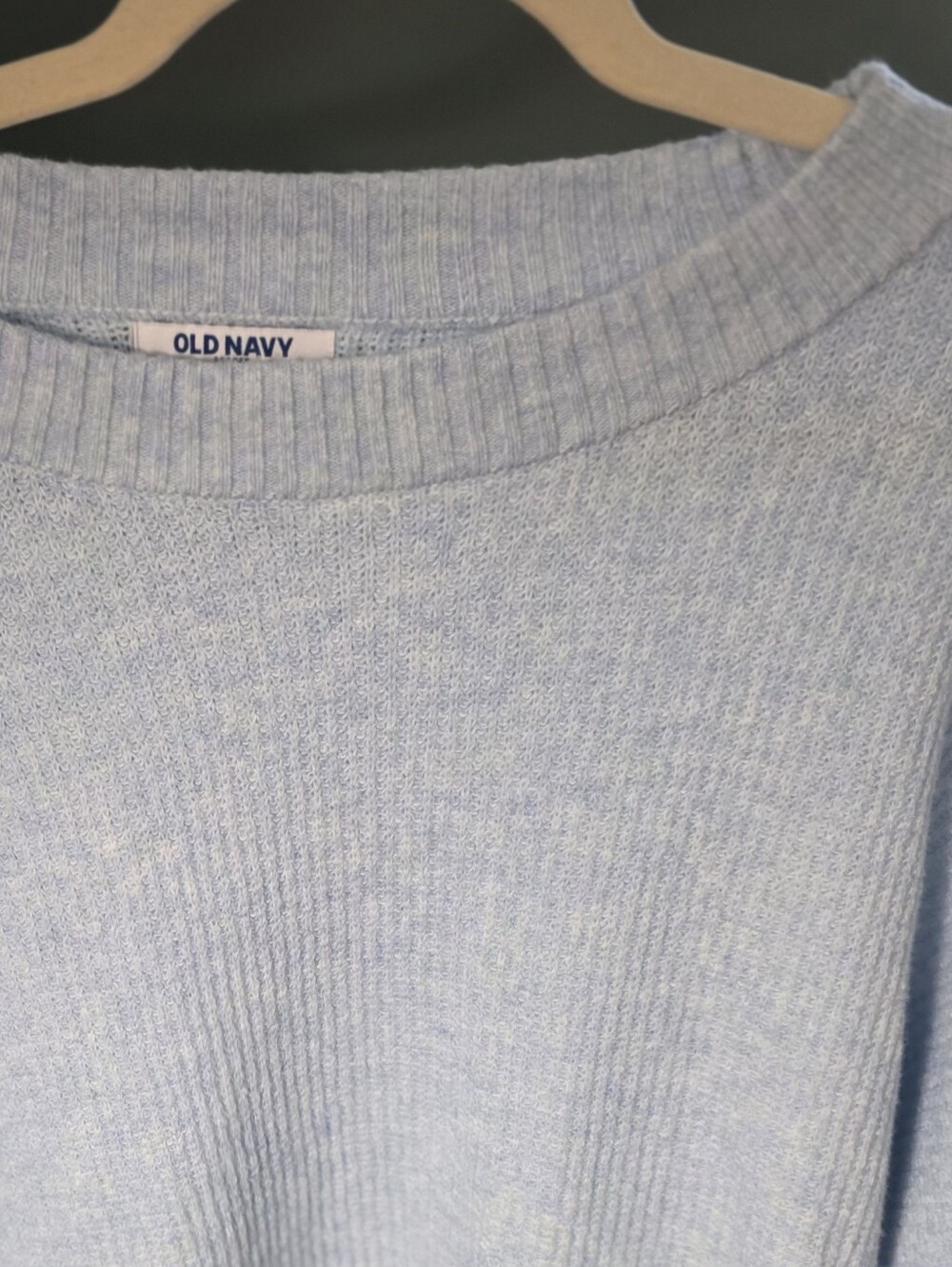 Pale Blue Old Navy Sweater. Measurments Are In Photos And Deacription - Picture 2 of 10